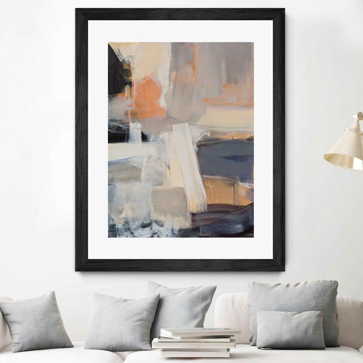 Beale Street Abstract I by Julia Purinton on GIANT ART - orange abstract