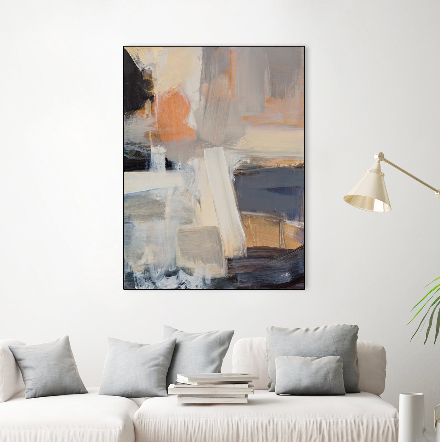 Beale Street Abstract I by Julia Purinton on GIANT ART - orange abstract