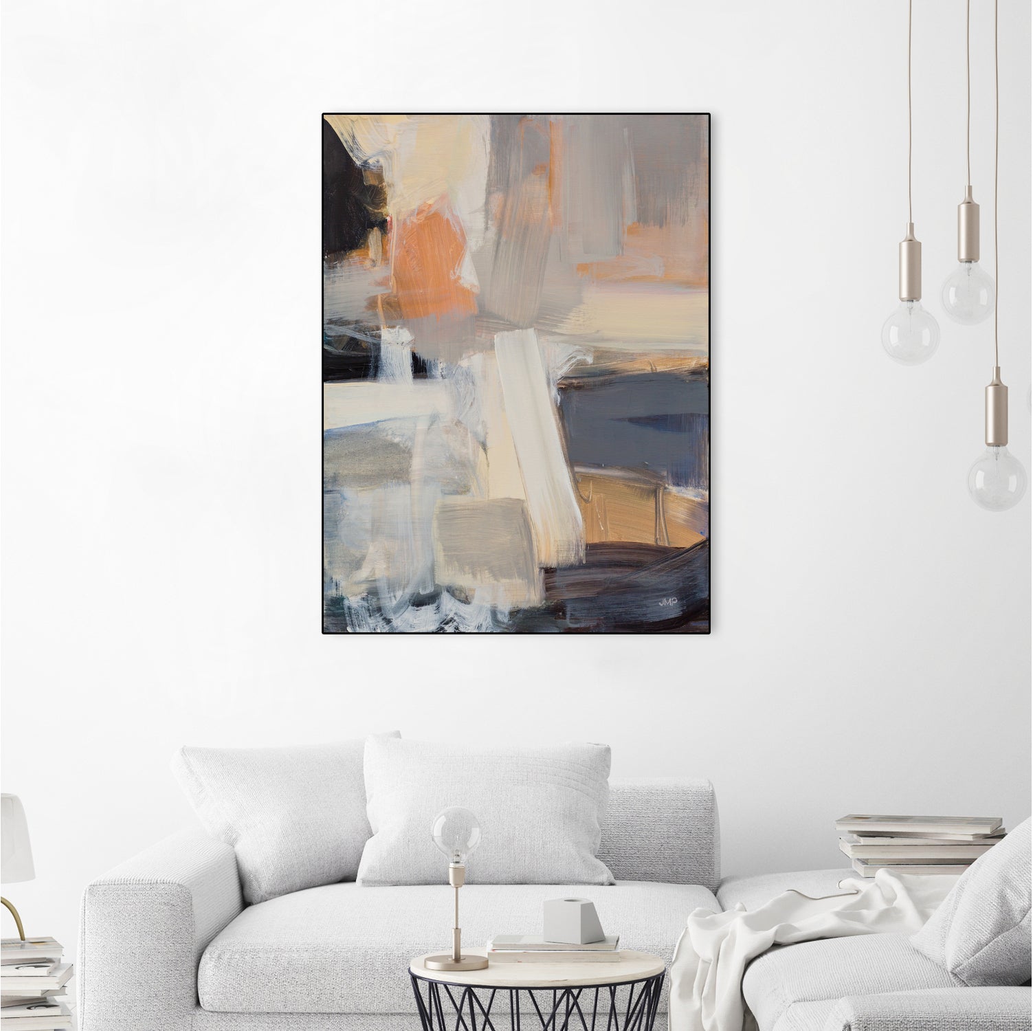 Beale Street Abstract I by Julia Purinton on GIANT ART - orange abstract