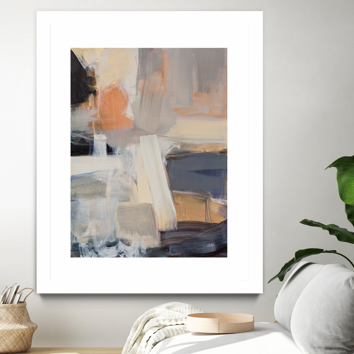 Beale Street Abstract I by Julia Purinton on GIANT ART - orange abstract