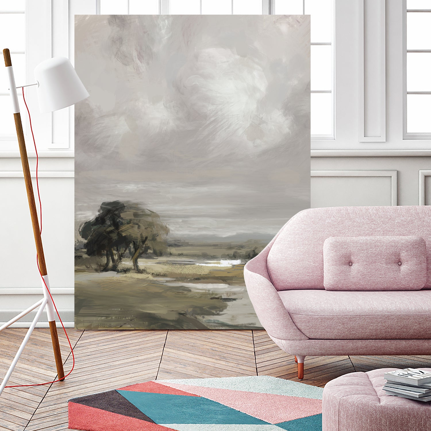 French Countryside by Danhui Nai on GIANT ART - brown