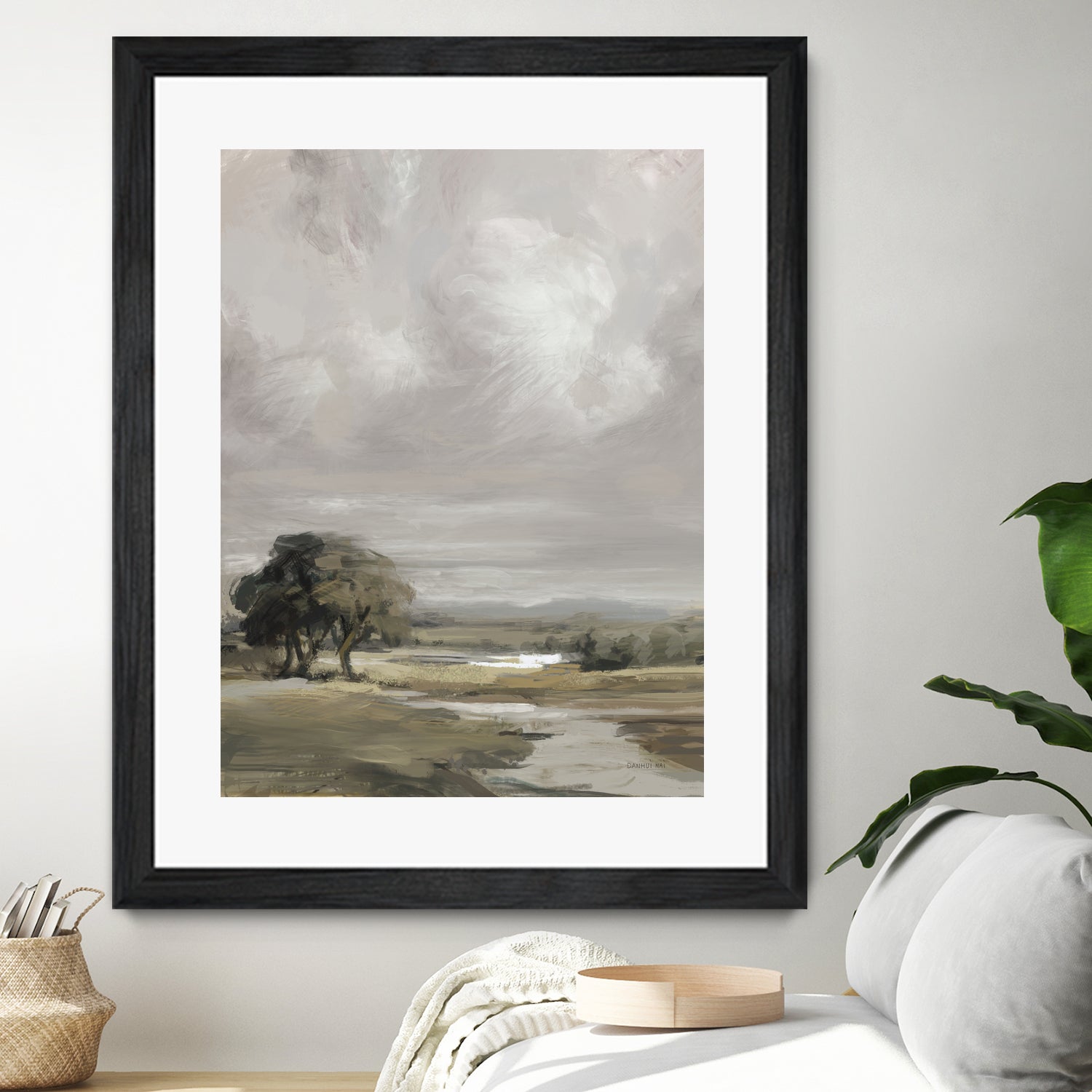 French Countryside by Danhui Nai on GIANT ART - brown