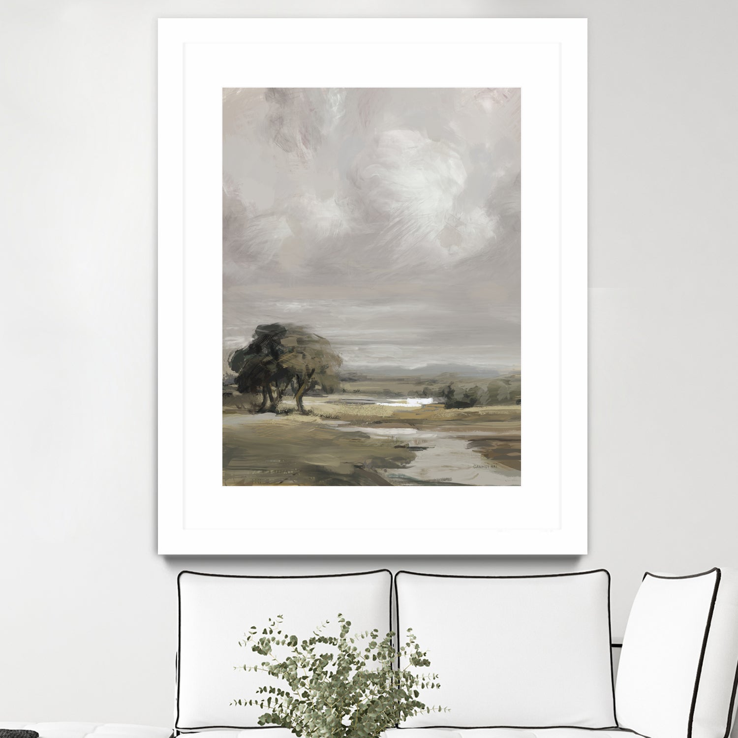 French Countryside by Danhui Nai on GIANT ART - brown