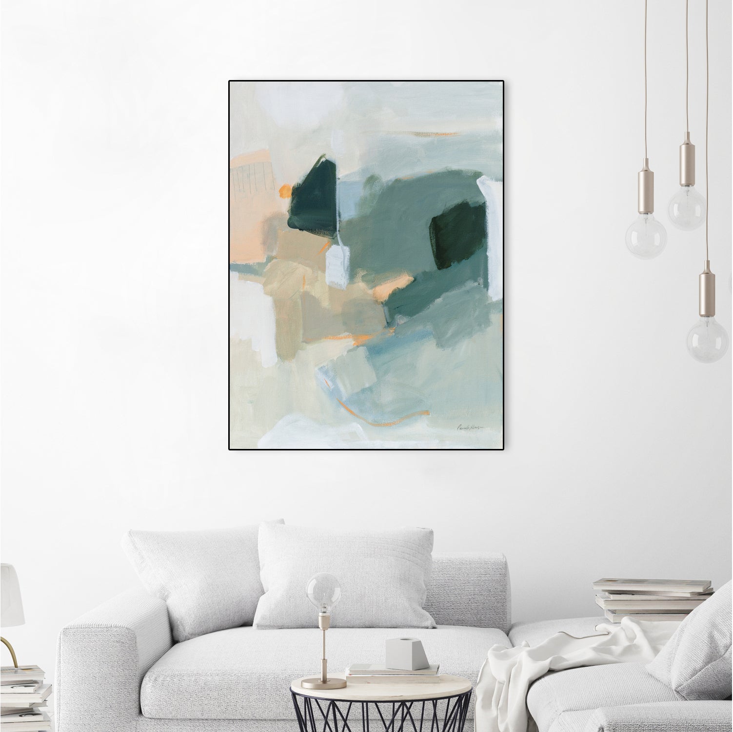 Peak Form by Pamela Munger on GIANT ART - green