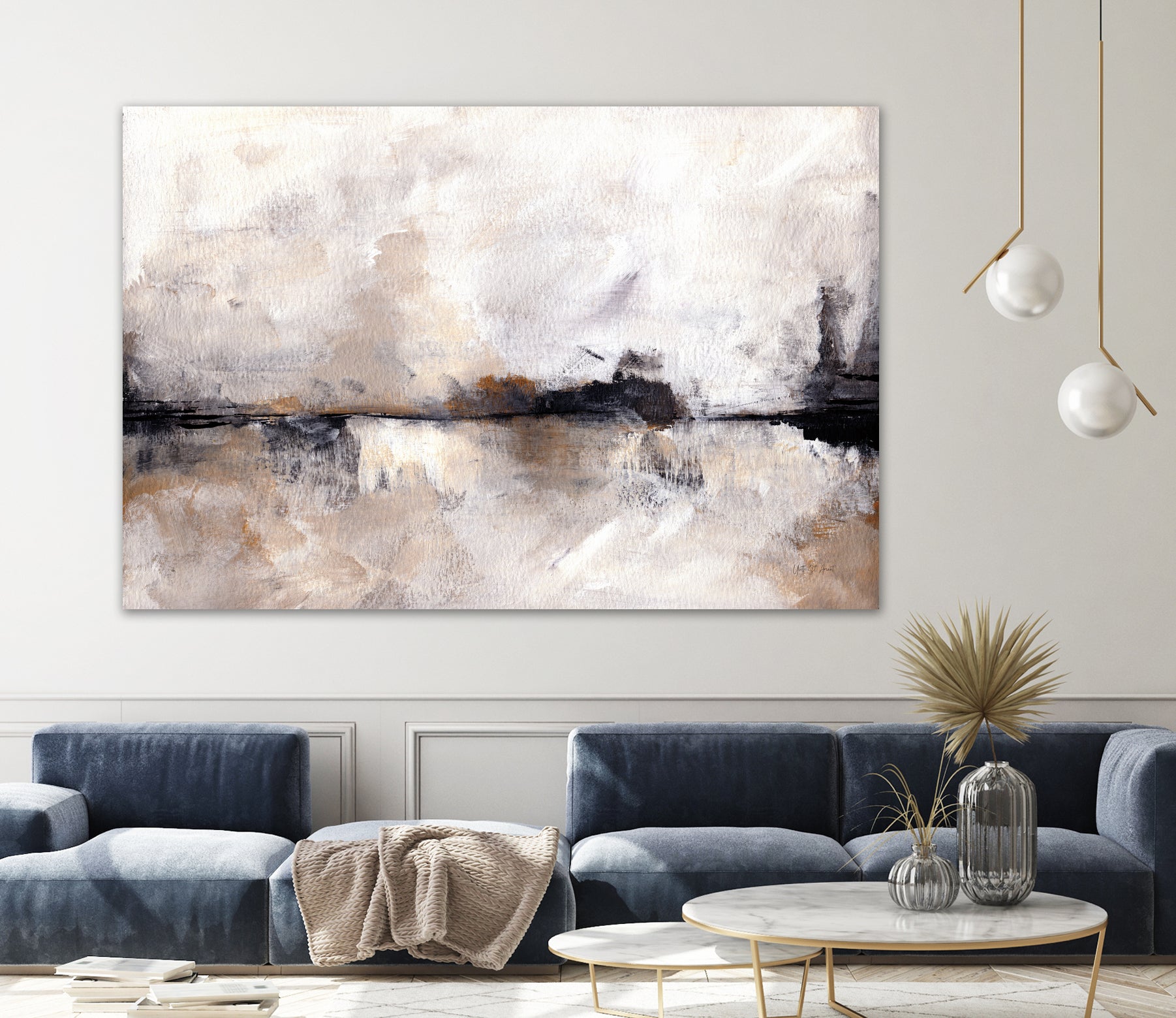 Abstract Landscape by Yvette St. Amant on GIANT ART - abstract