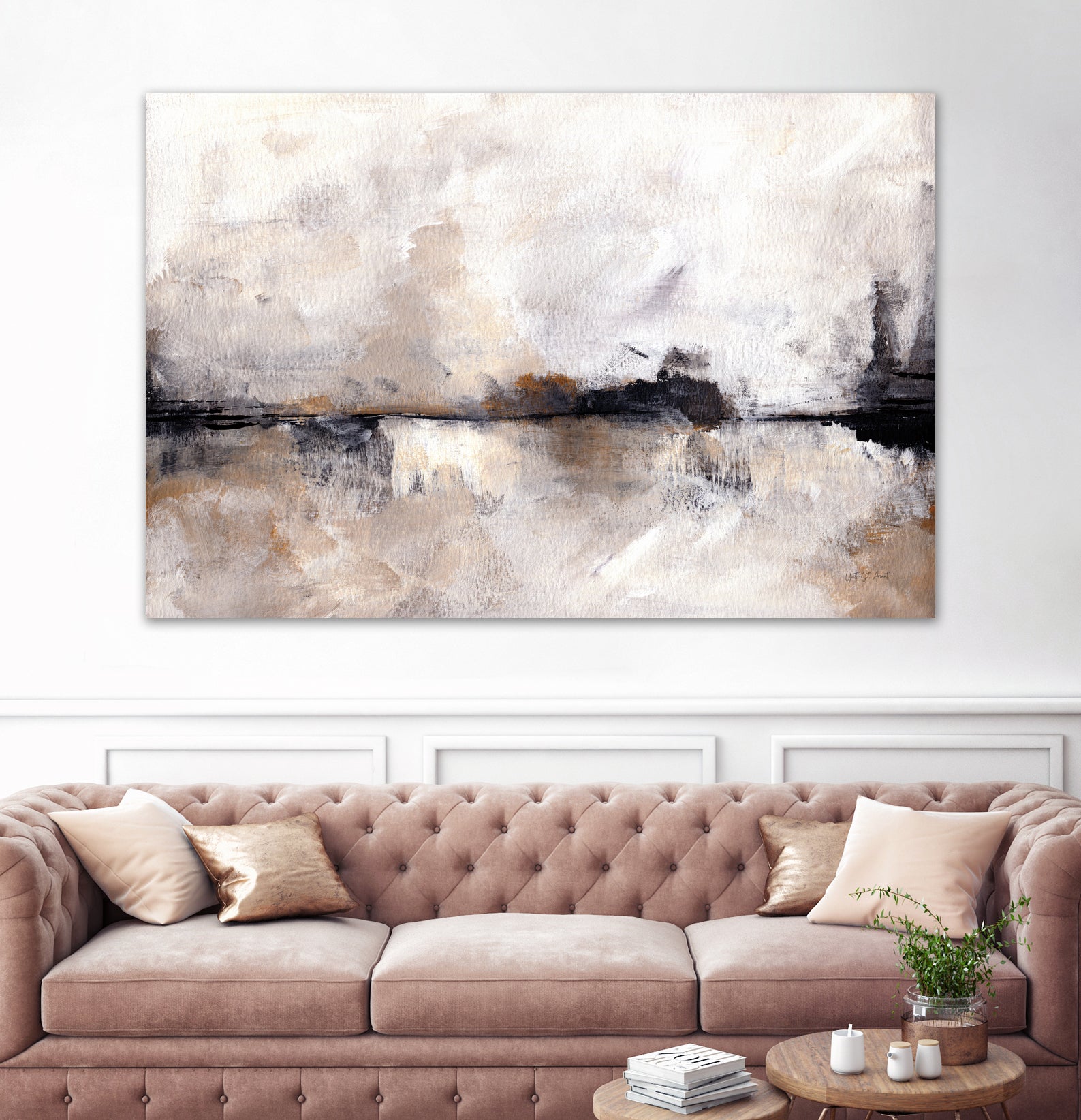 Abstract Landscape by Yvette St. Amant on GIANT ART - abstract