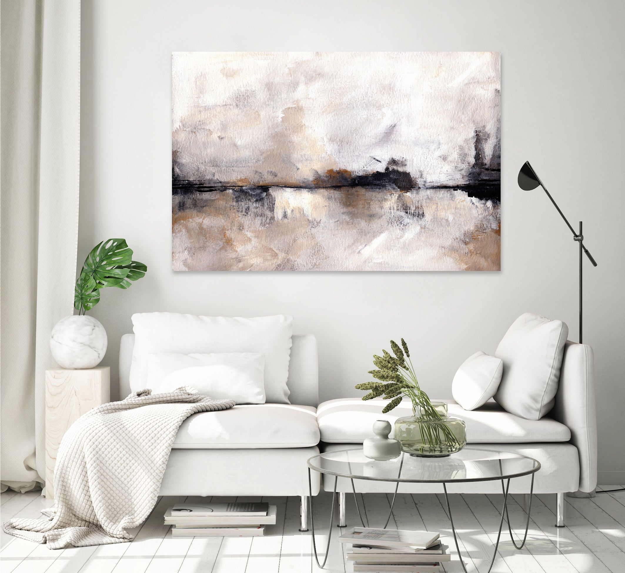 Abstract Landscape by Yvette St. Amant on GIANT ART - abstract