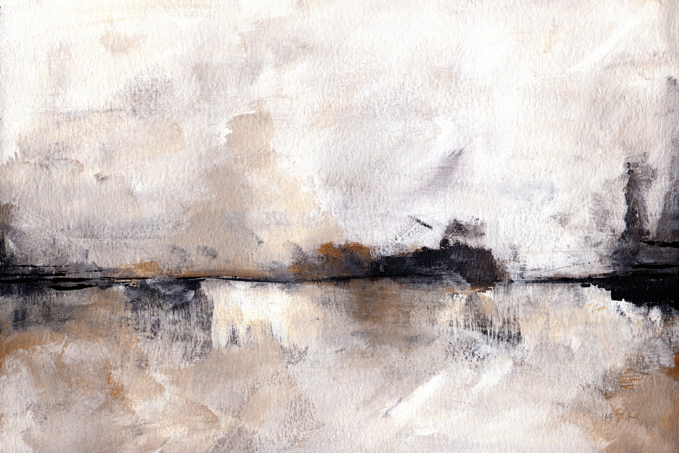 Abstract Landscape by Yvette St. Amant on GIANT ART - abstract