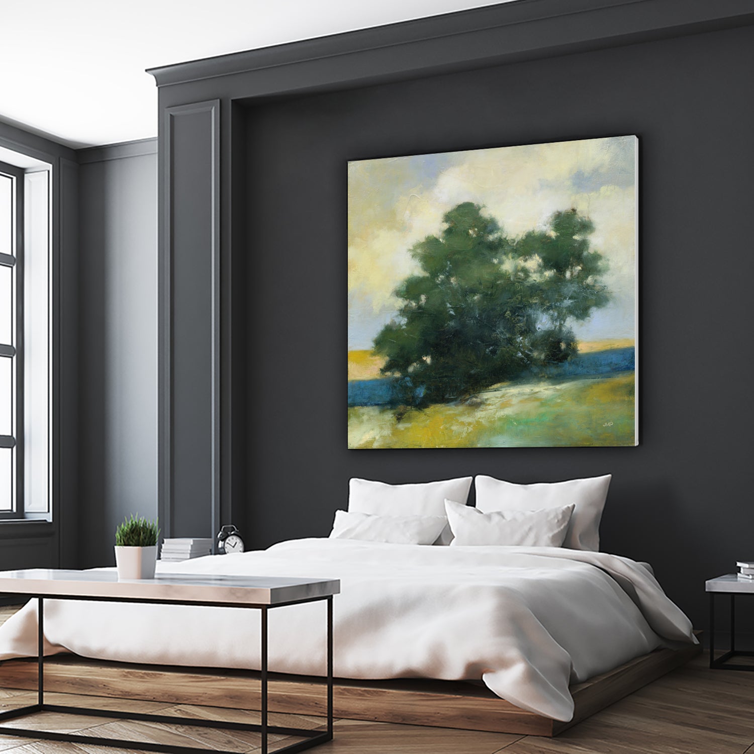 Solitary by Julia Purinton on GIANT ART - blue