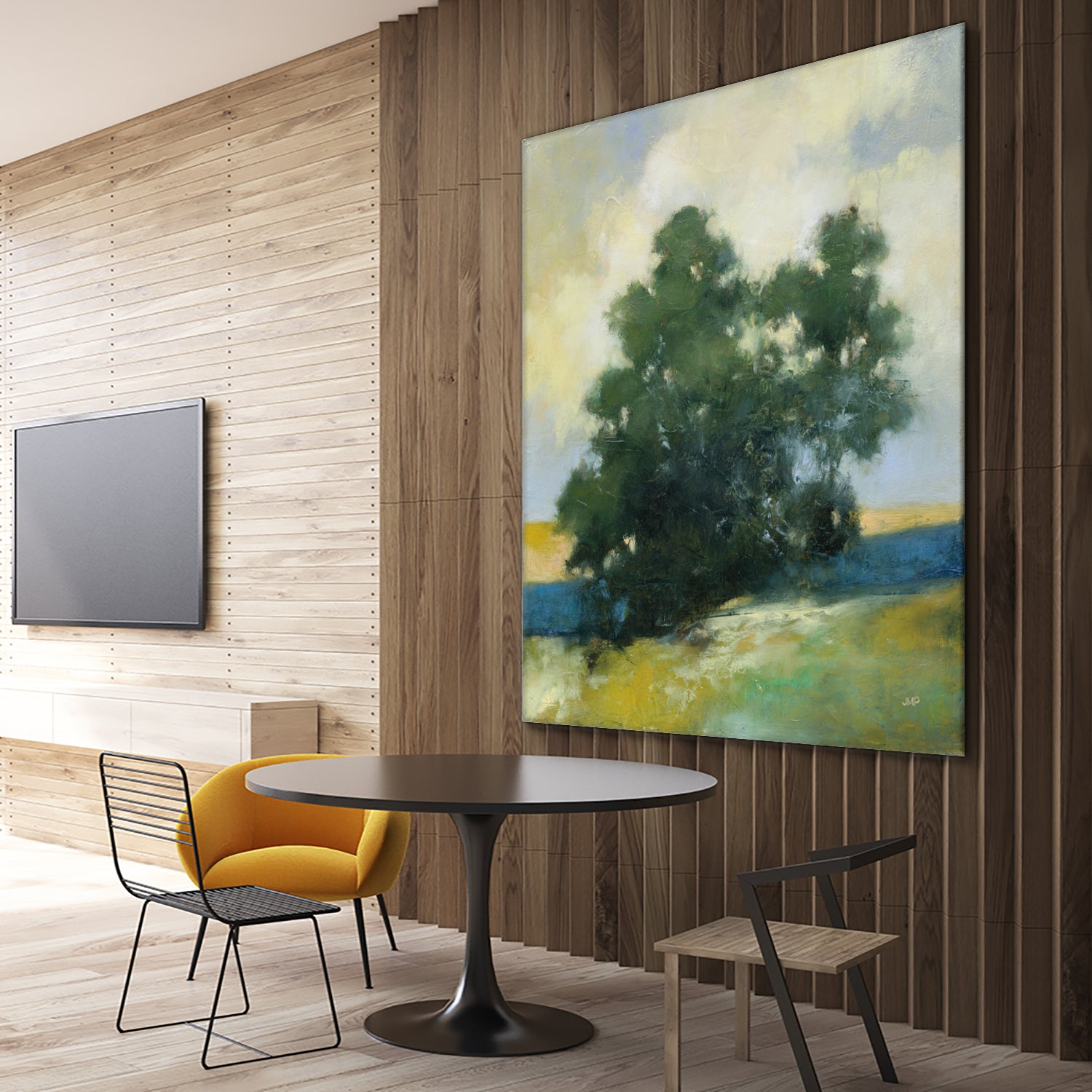 Solitary by Julia Purinton on GIANT ART - blue