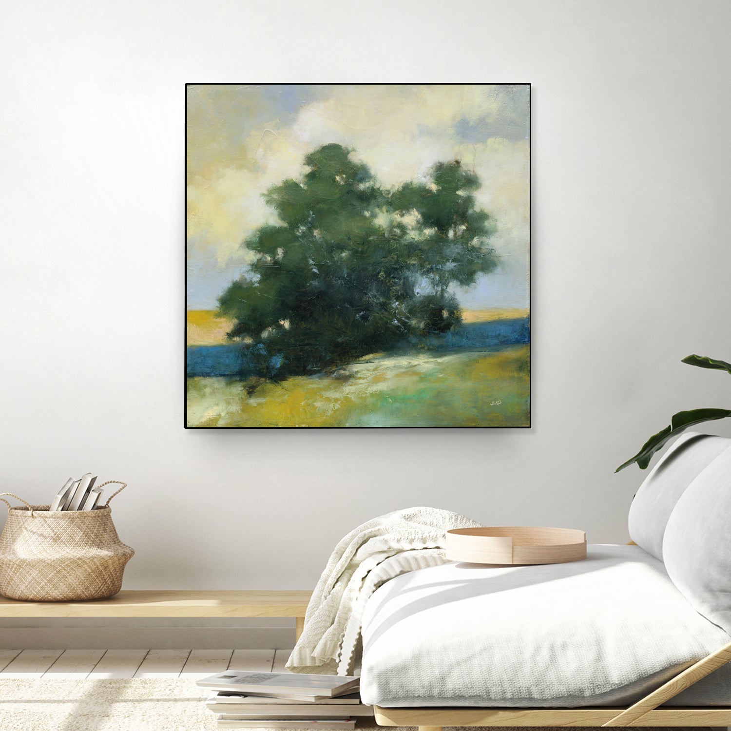 Solitary by Julia Purinton on GIANT ART - blue