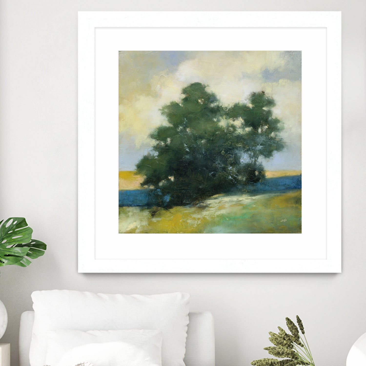 Solitary by Julia Purinton on GIANT ART - blue