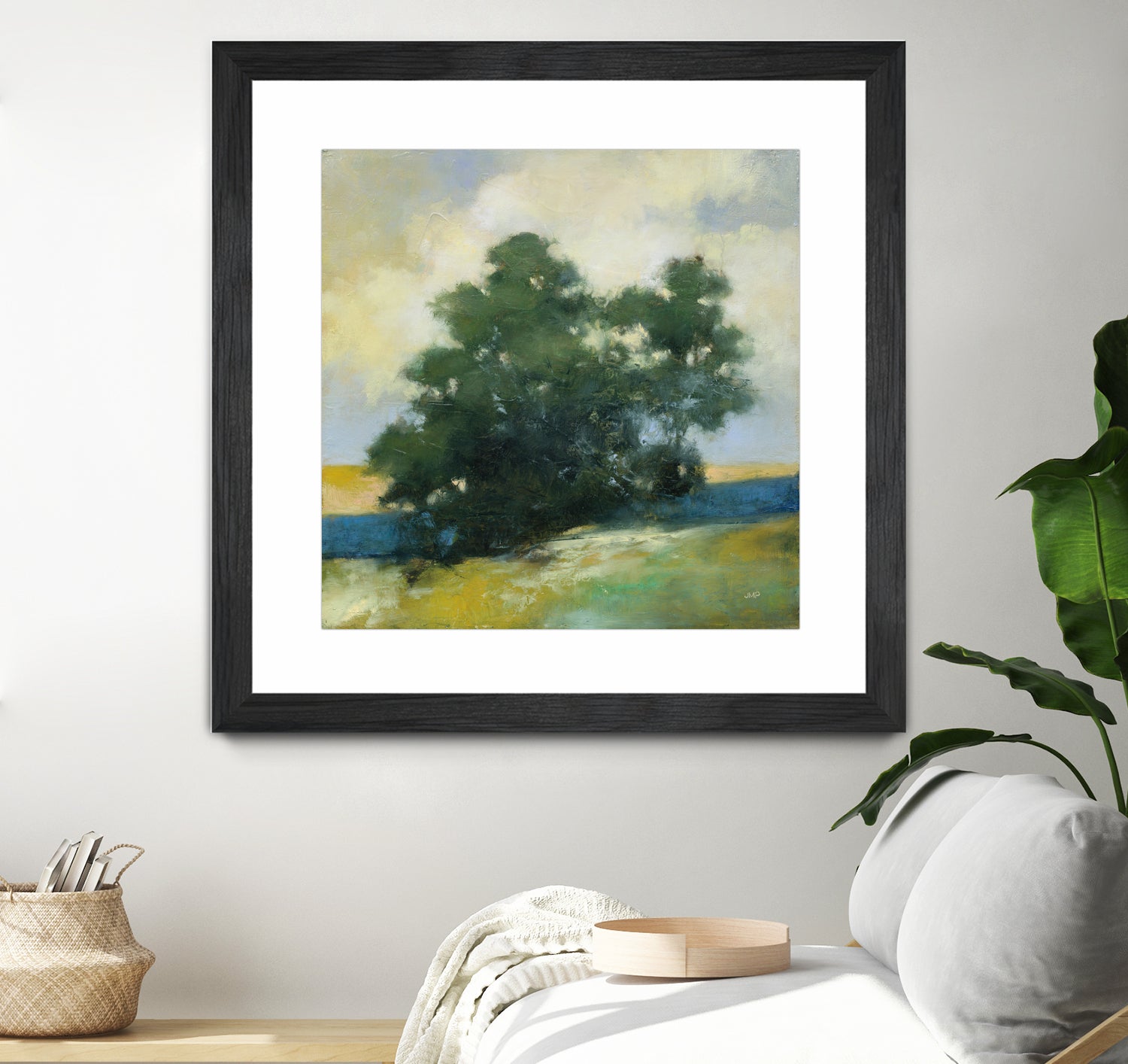 Solitary by Julia Purinton on GIANT ART - blue