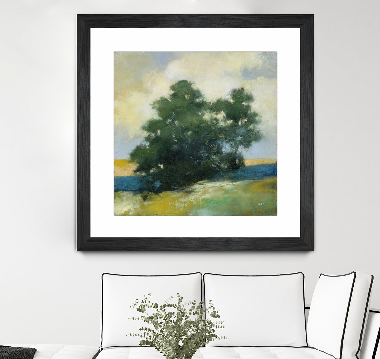 Solitary by Julia Purinton on GIANT ART - blue