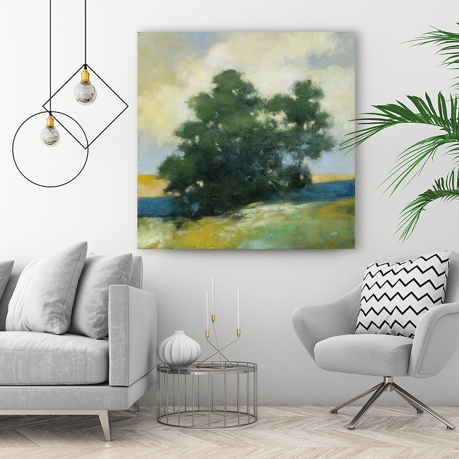 Solitary by Julia Purinton on GIANT ART - blue