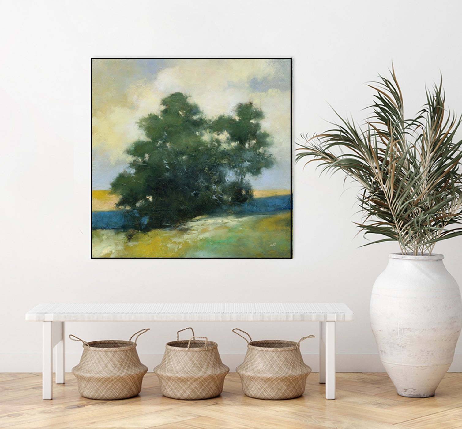 Solitary by Julia Purinton on GIANT ART - blue