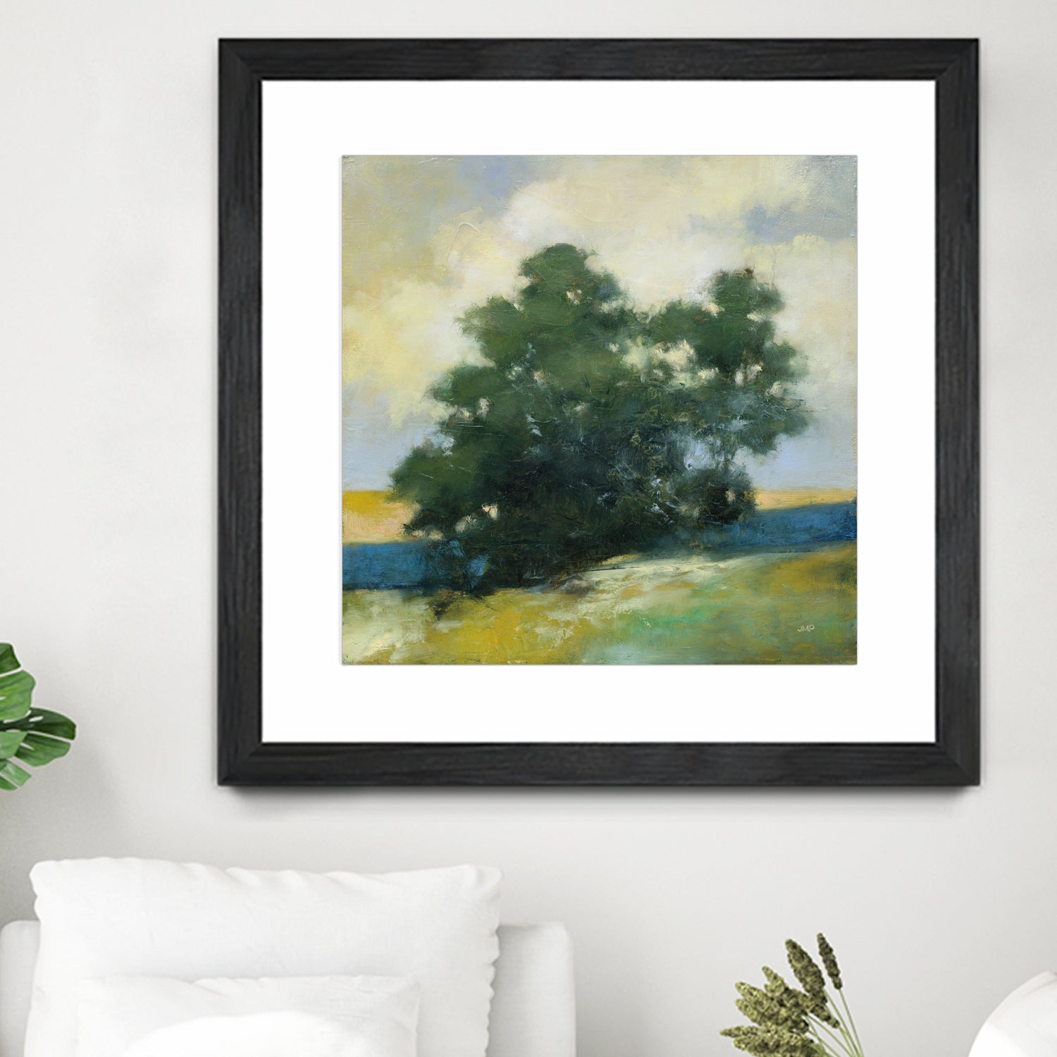 Solitary by Julia Purinton on GIANT ART - blue