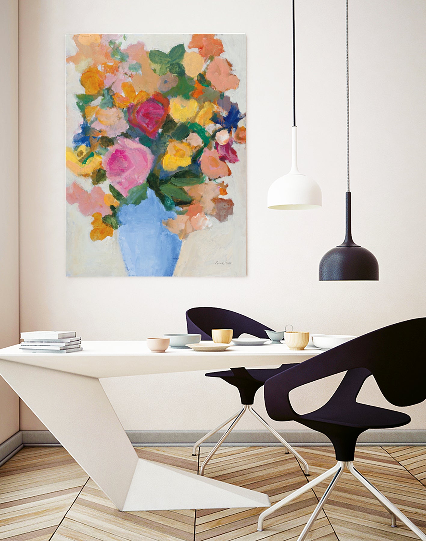 Summer Bounty by Pamela Munger on GIANT ART - green botanical