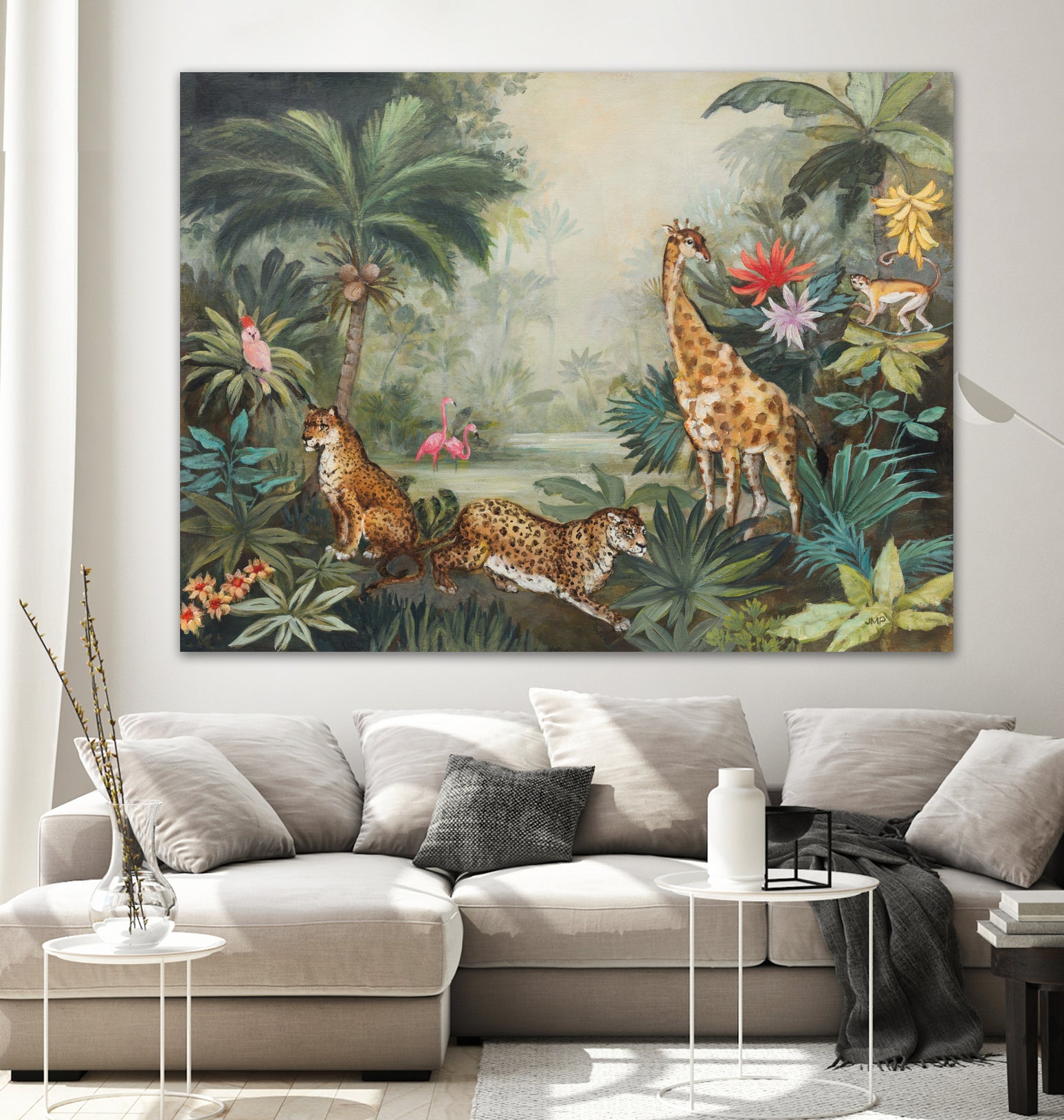 Jungle Life by Julia Purinton on GIANT ART - multi botanical floral