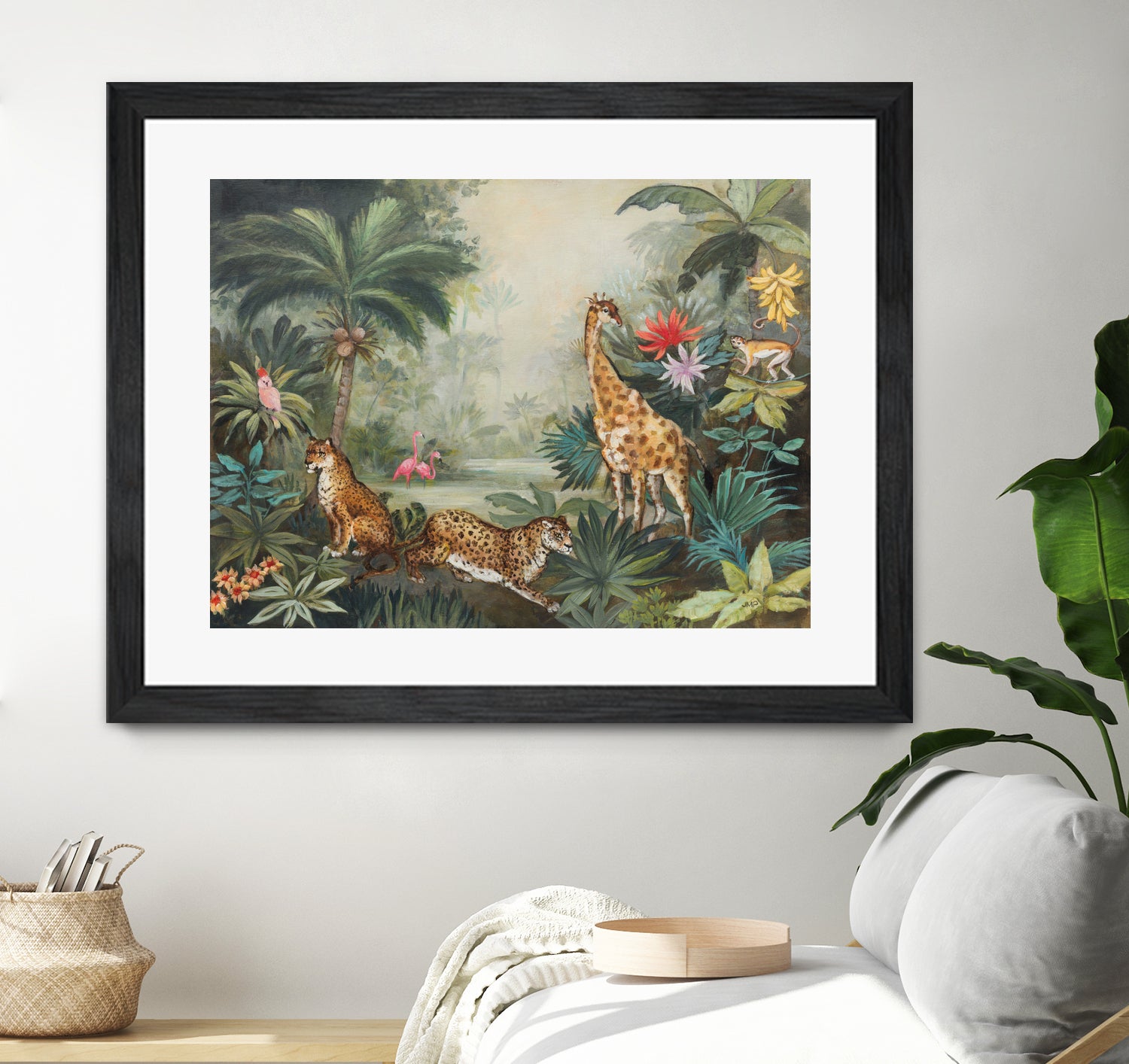 Jungle Life by Julia Purinton on GIANT ART - multi botanical floral