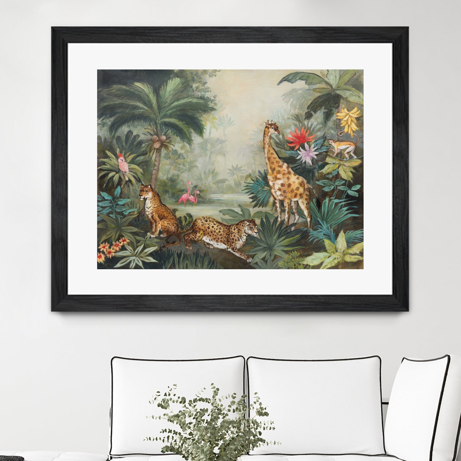 Jungle Life by Julia Purinton on GIANT ART - multi botanical floral