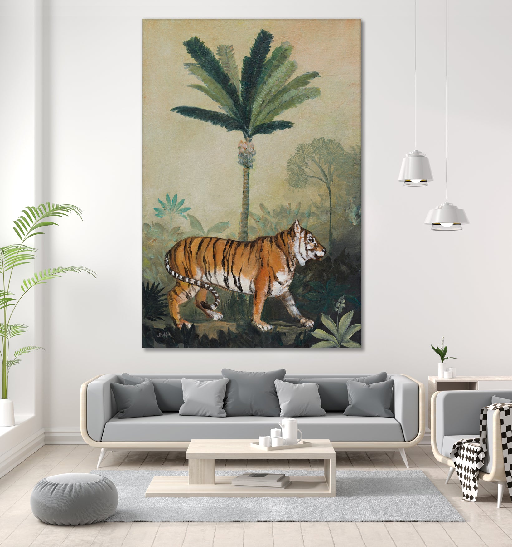 King of the Jungle I by Julia Purinton on GIANT ART - big cats