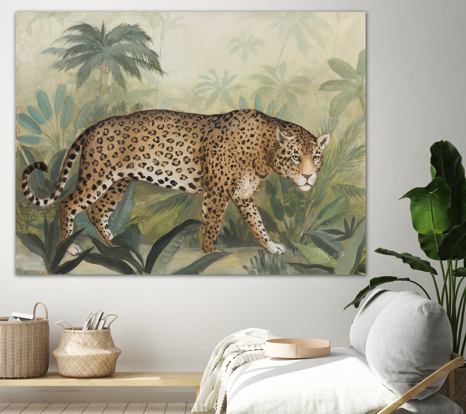 Prowl I by Julia Purinton on GIANT ART - beige