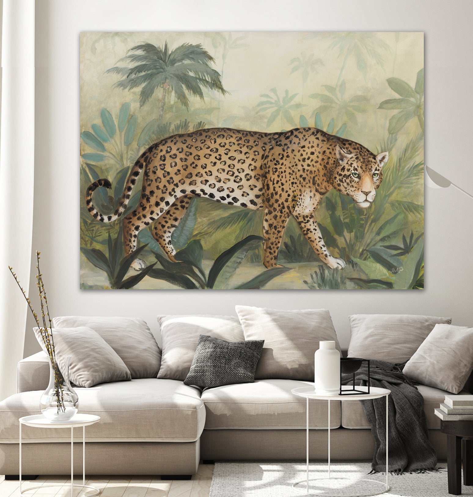 Prowl I by Julia Purinton on GIANT ART - beige