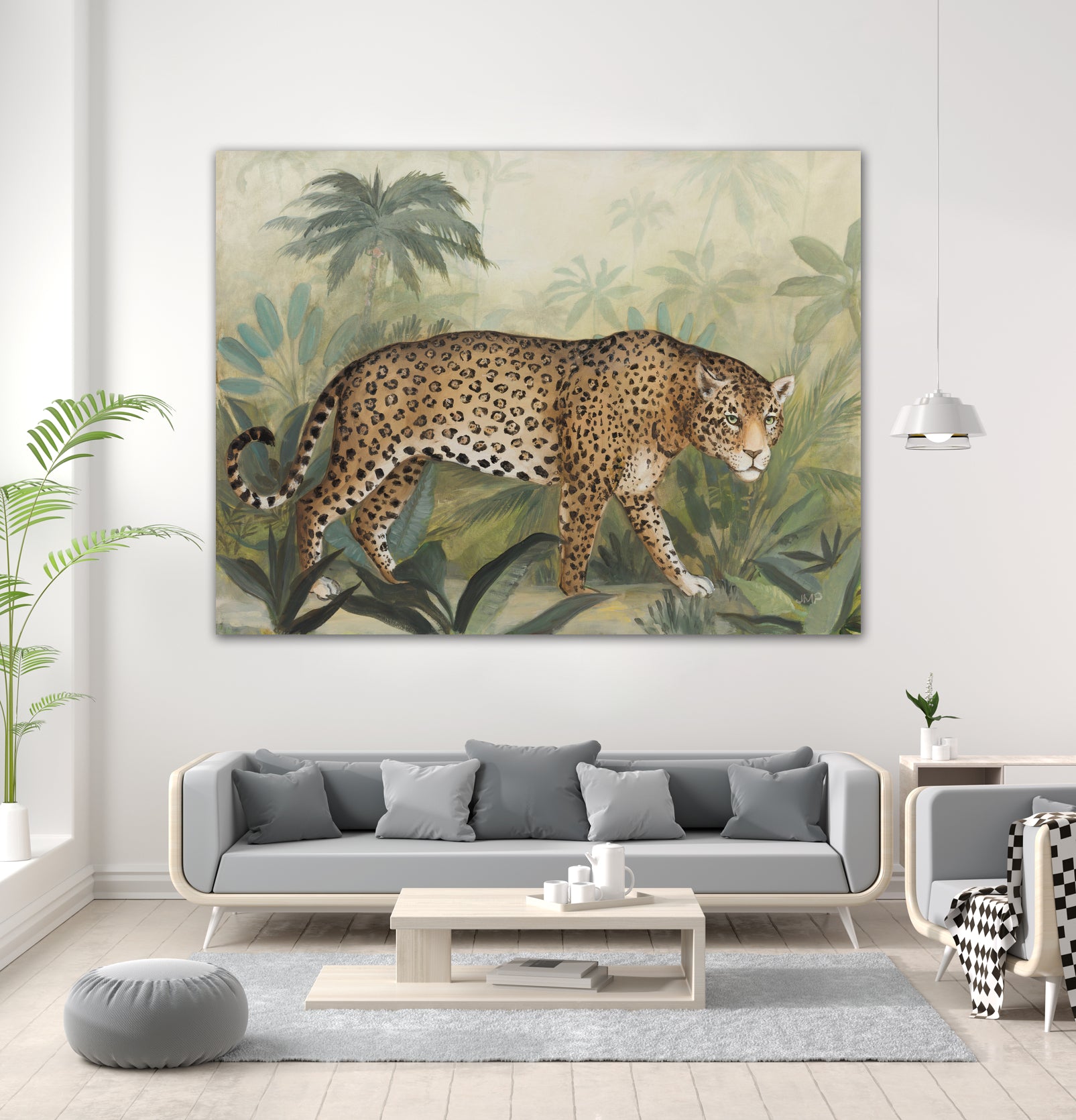 Prowl I by Julia Purinton on GIANT ART - beige