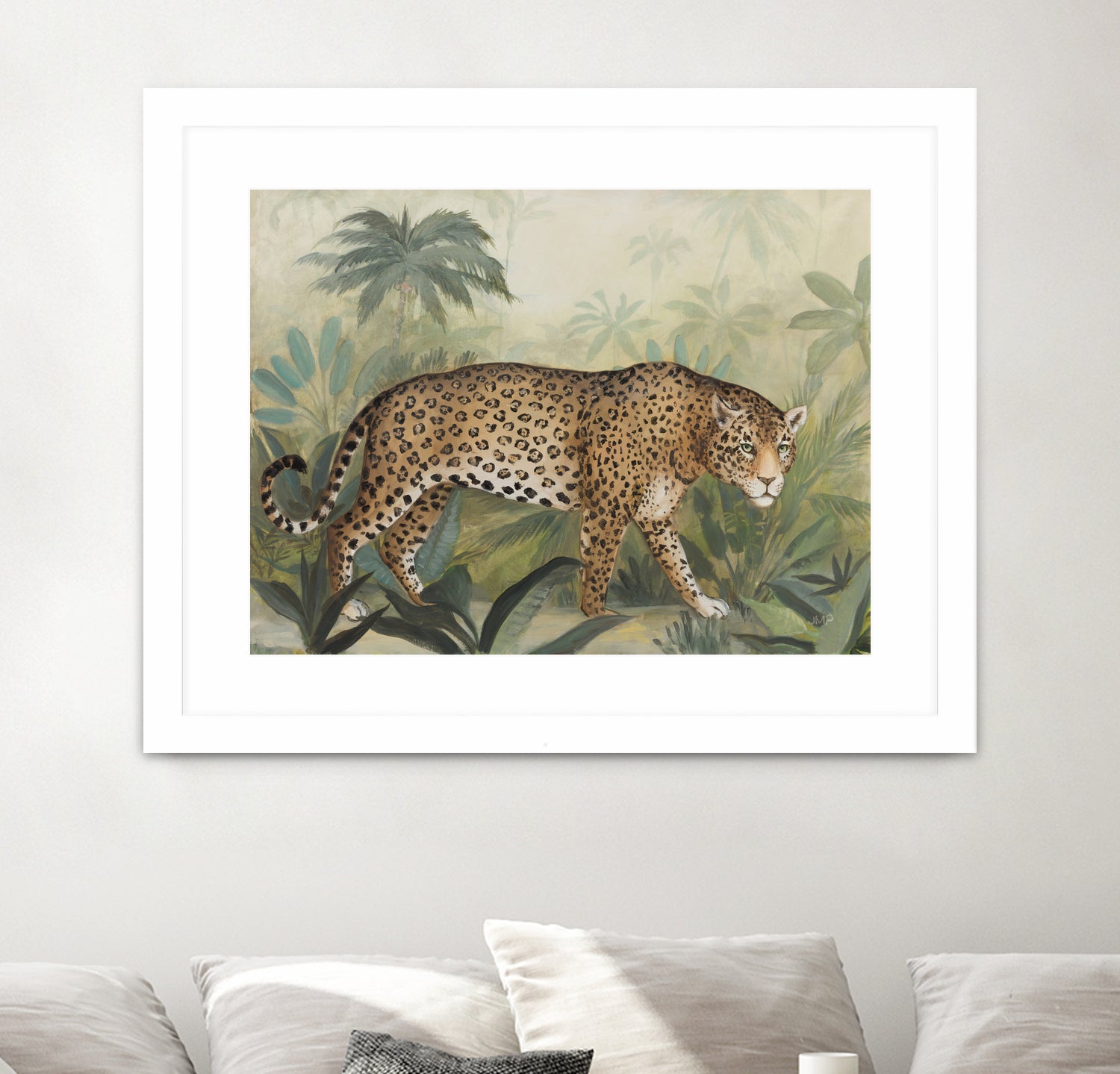 Prowl I by Julia Purinton on GIANT ART - beige