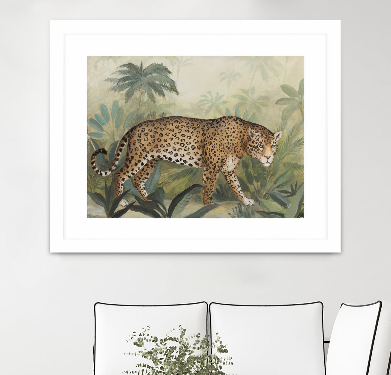 Prowl I by Julia Purinton on GIANT ART - beige