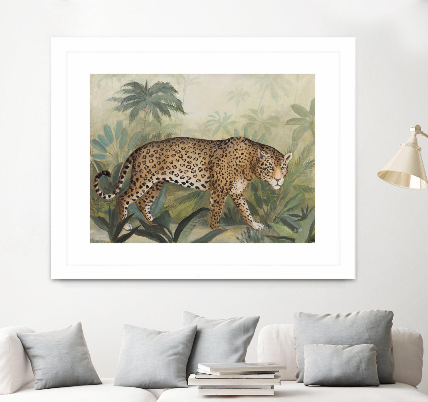 Prowl I by Julia Purinton on GIANT ART - beige