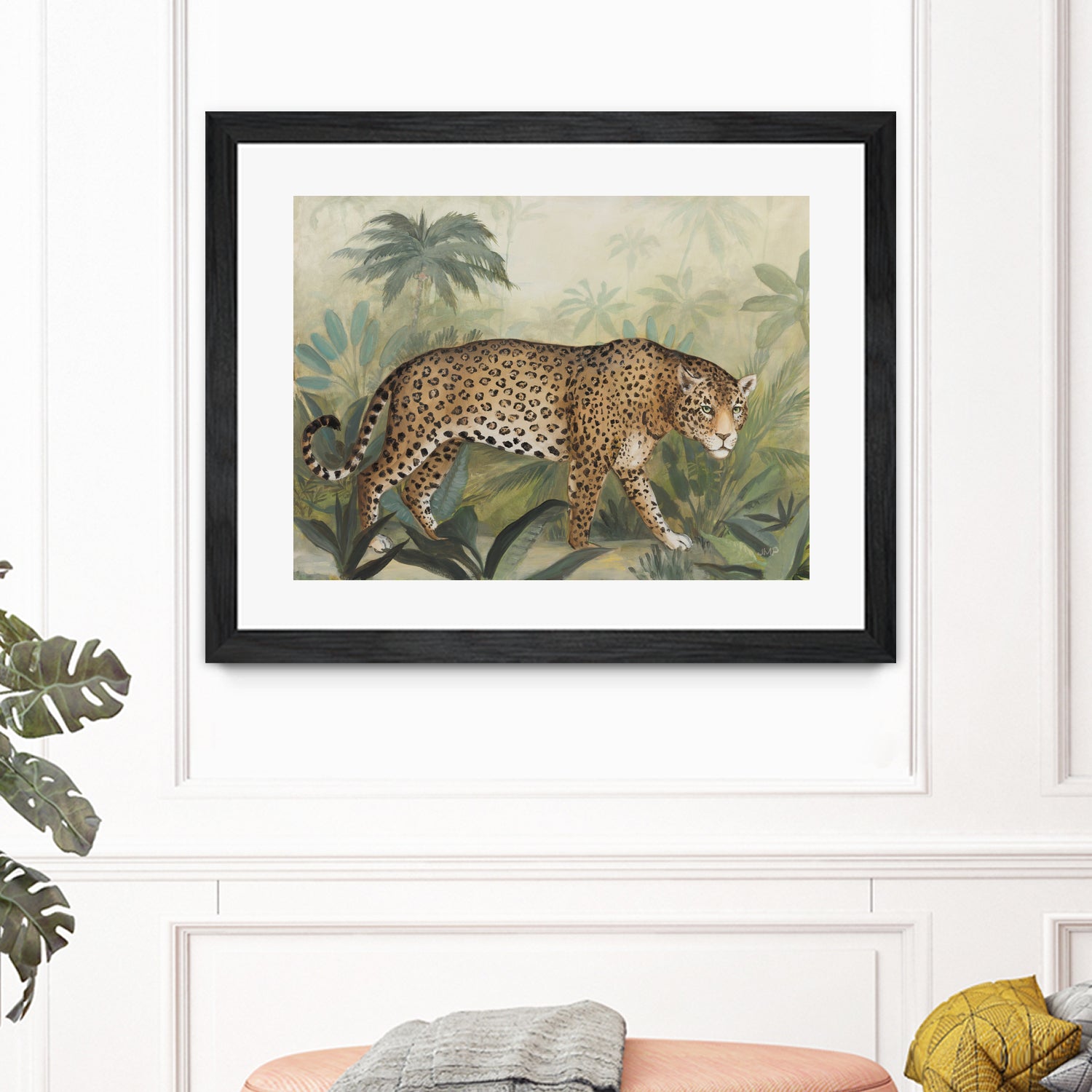 Prowl I by Julia Purinton on GIANT ART - beige