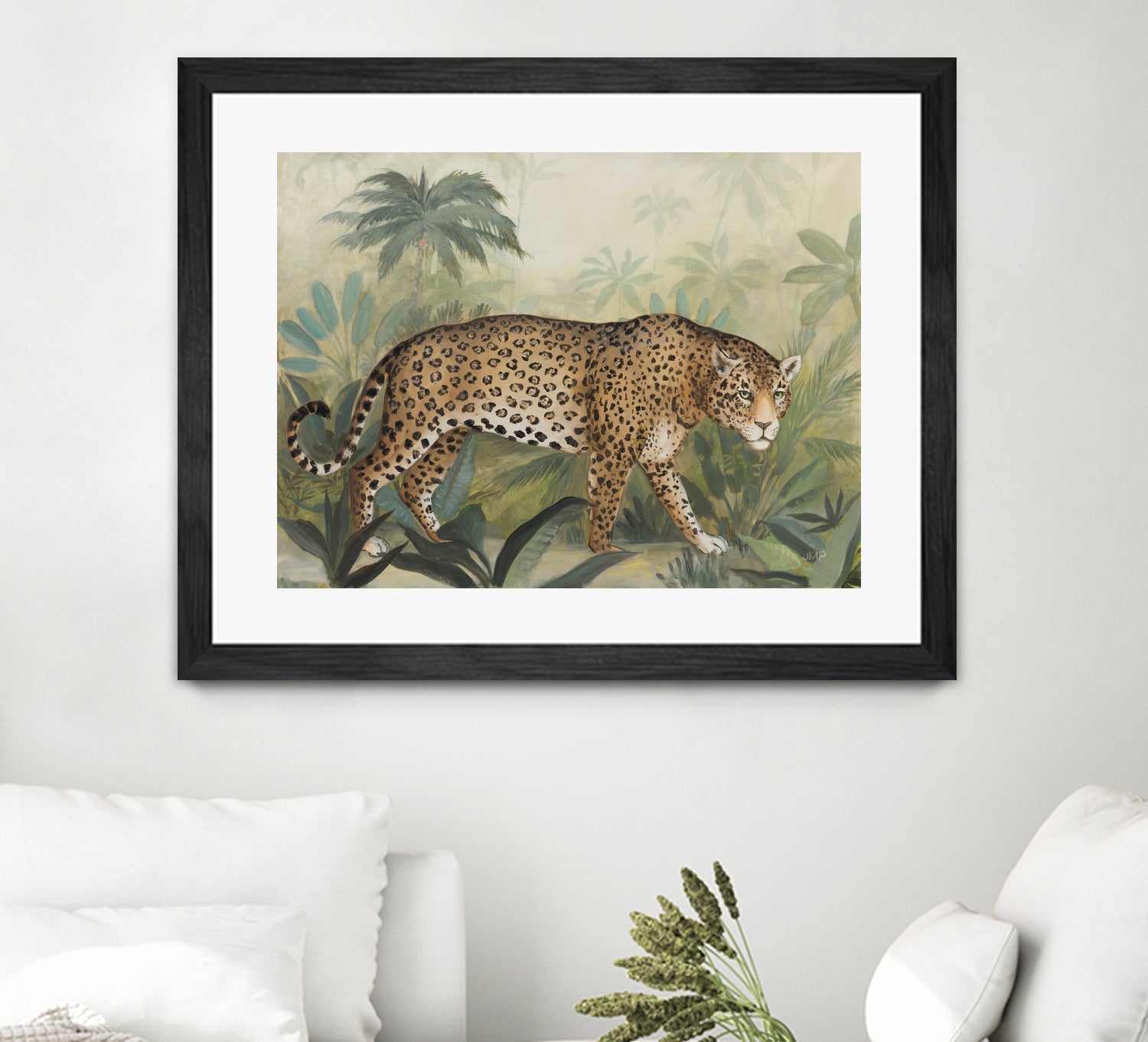 Prowl I by Julia Purinton on GIANT ART - beige