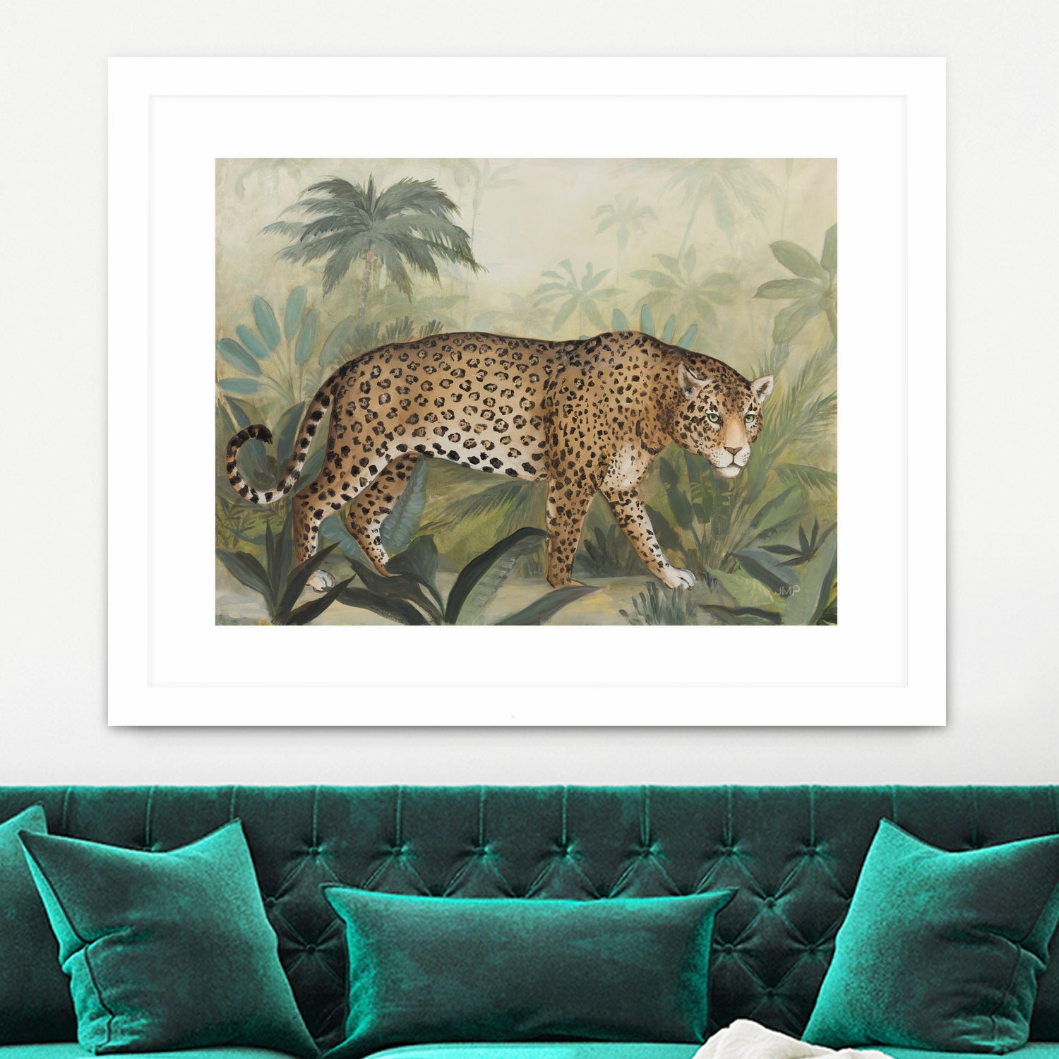 Prowl I by Julia Purinton on GIANT ART - beige