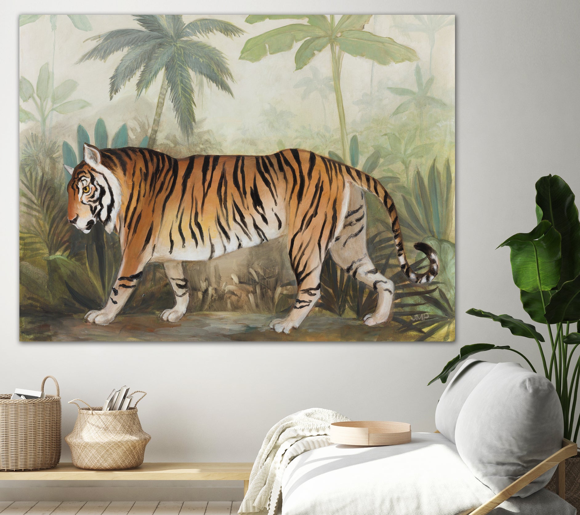 Prowl II by Julia Purinton on GIANT ART - beige