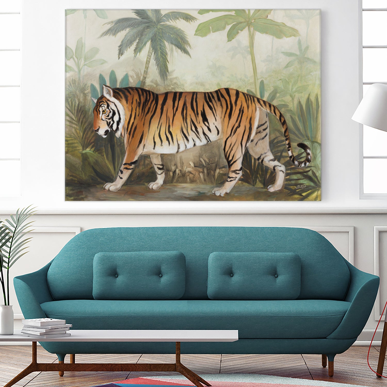 Prowl II by Julia Purinton on GIANT ART - beige