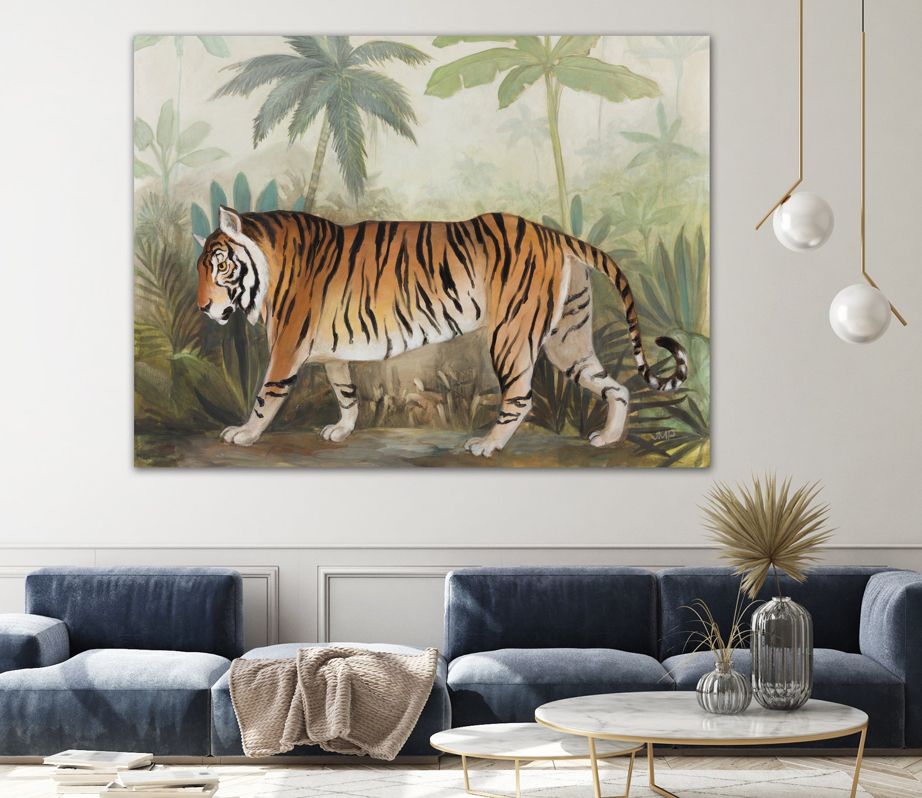 Prowl II by Julia Purinton on GIANT ART - beige