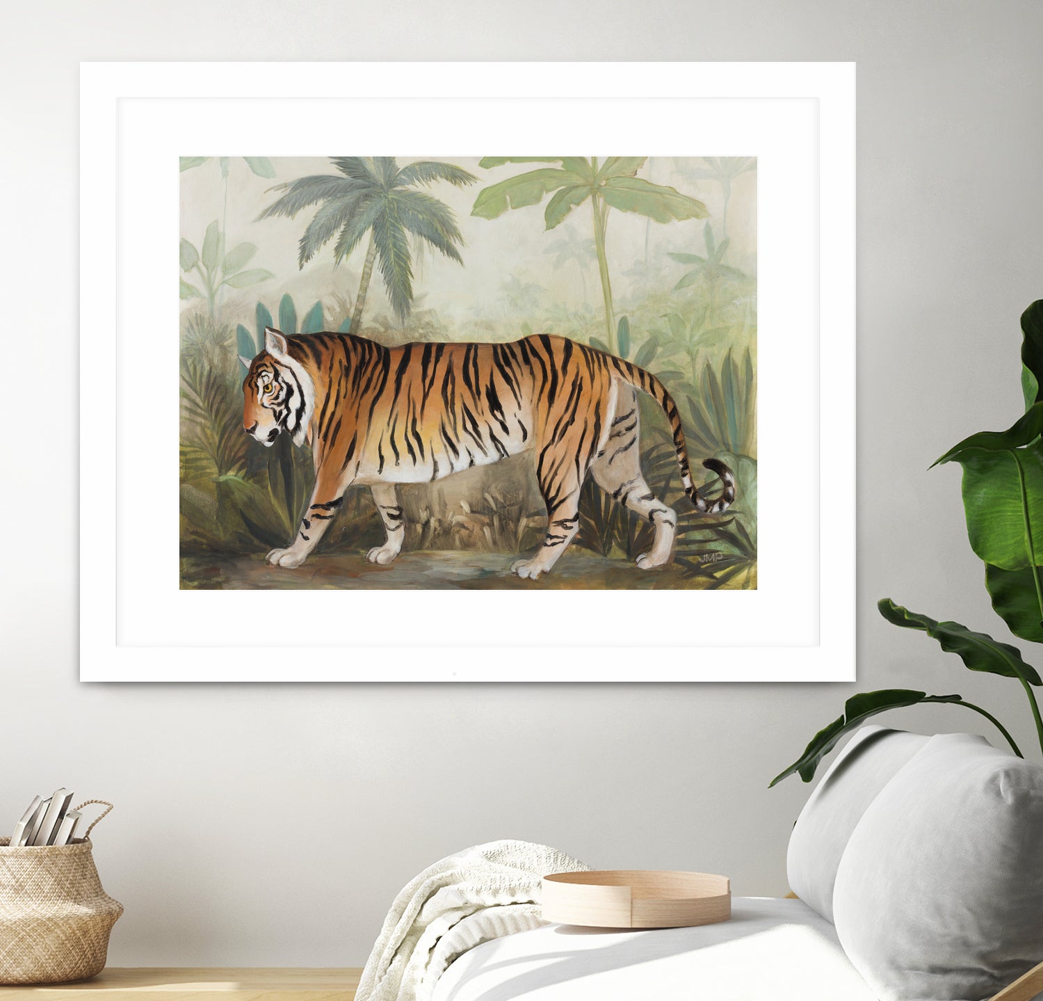 Prowl II by Julia Purinton on GIANT ART - beige