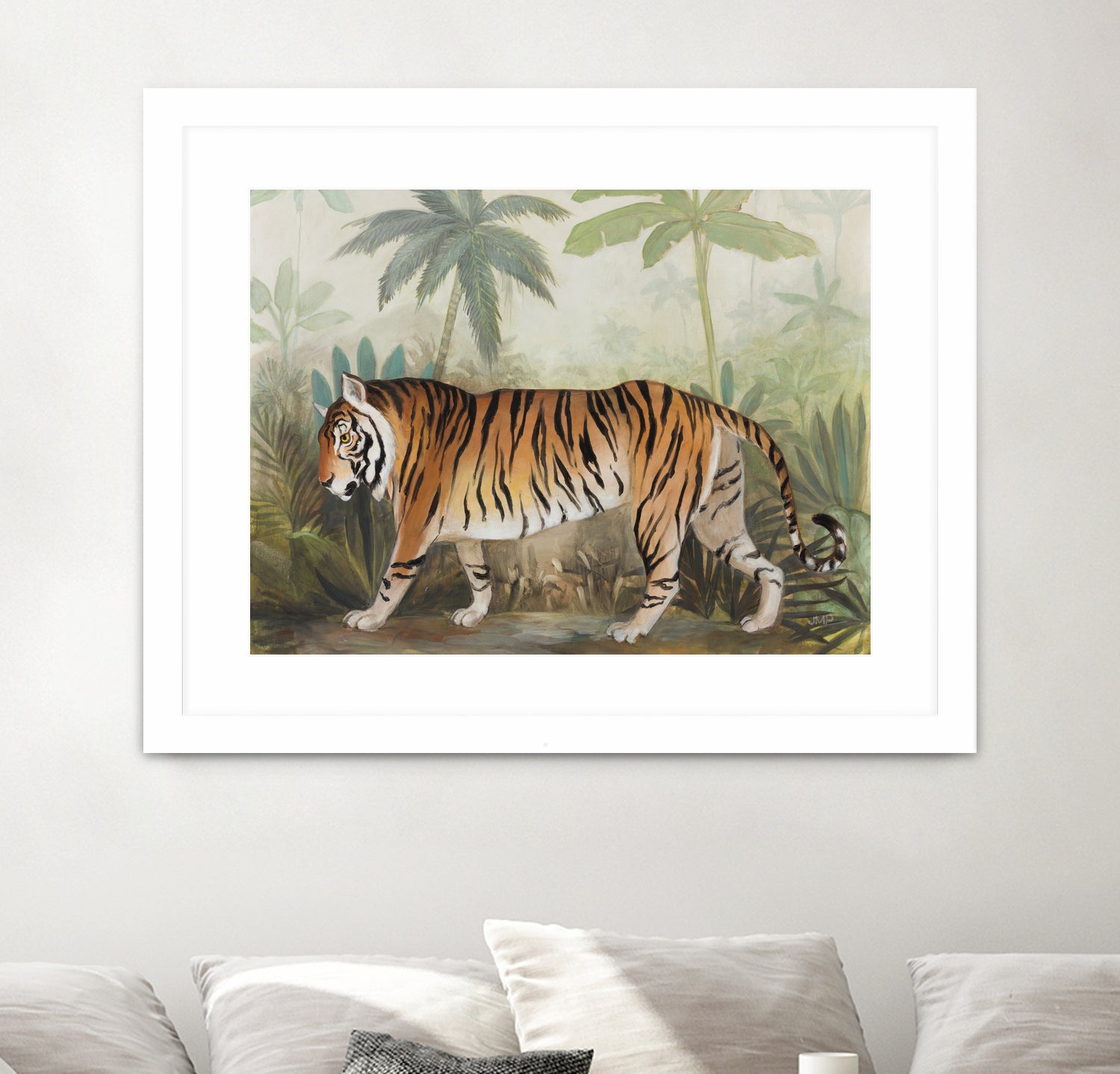 Prowl II by Julia Purinton on GIANT ART - beige