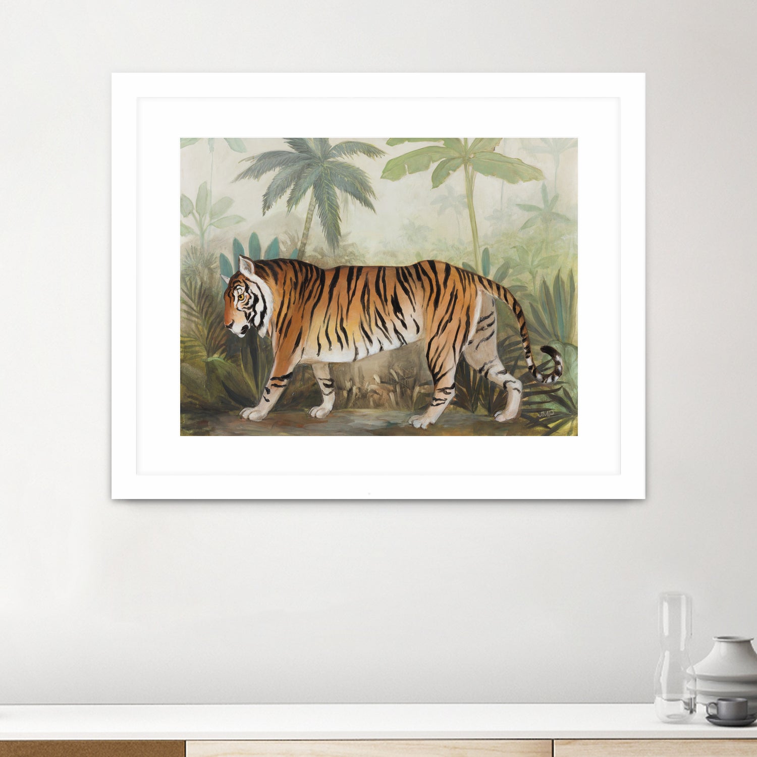 Prowl II by Julia Purinton on GIANT ART - beige