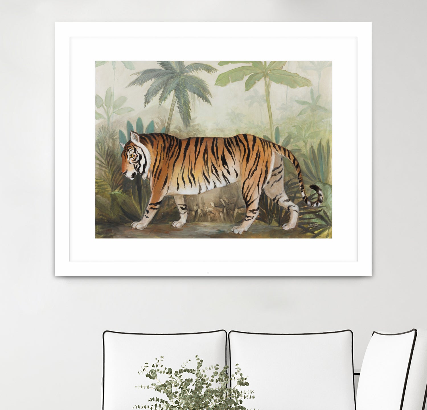 Prowl II by Julia Purinton on GIANT ART - beige