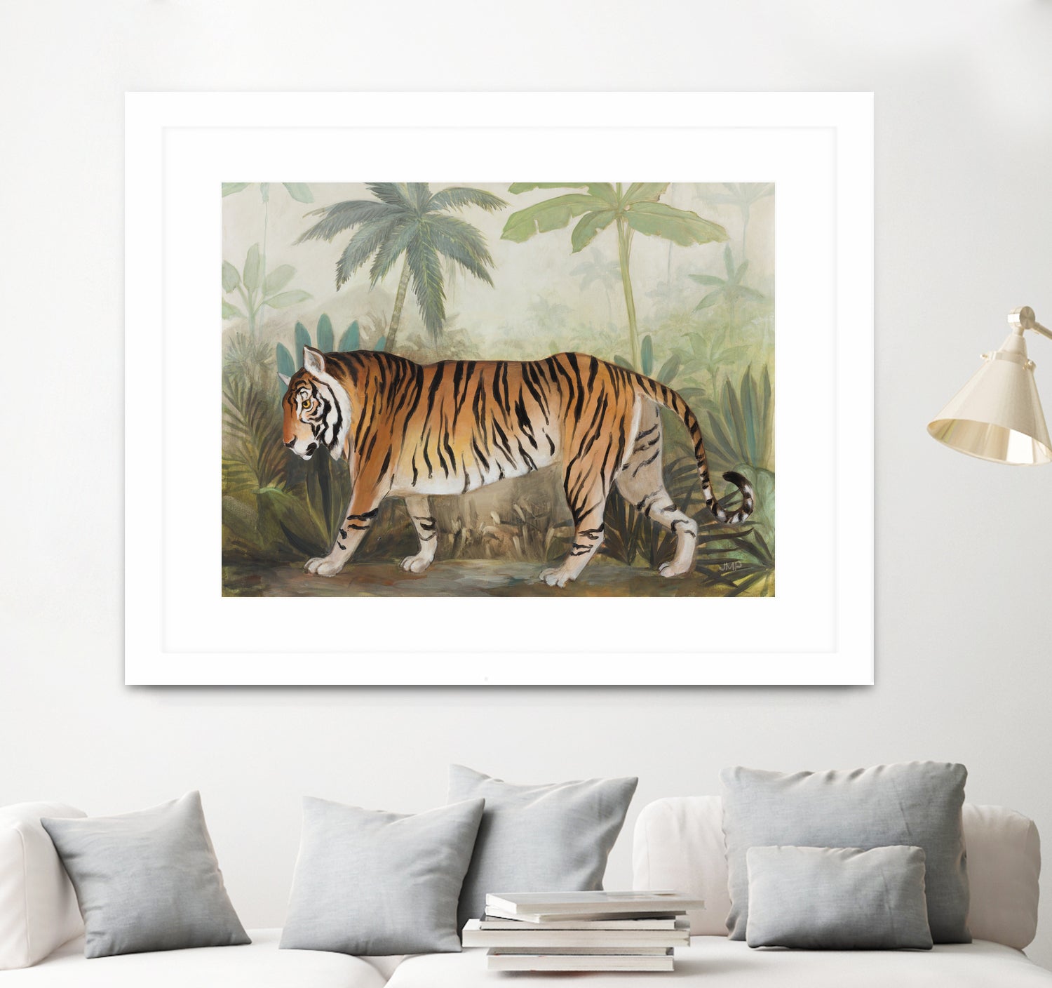 Prowl II by Julia Purinton on GIANT ART - beige