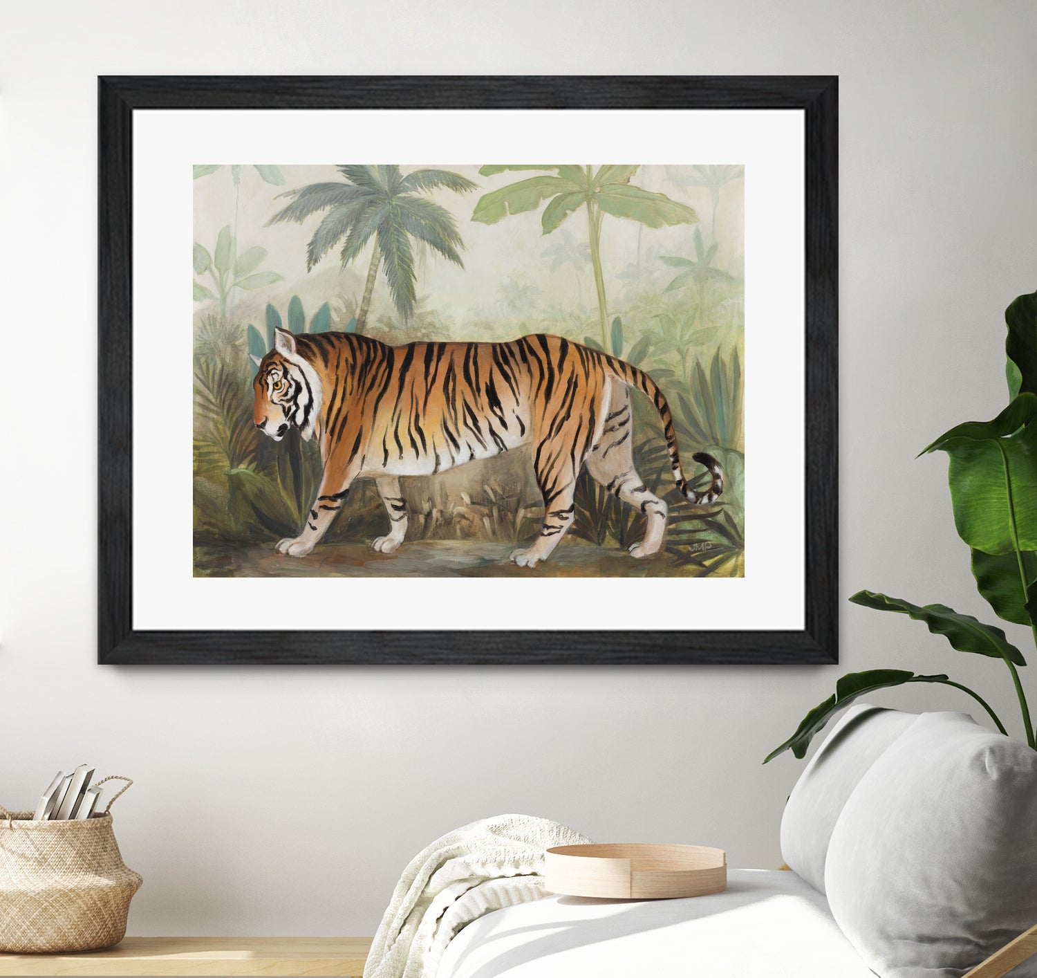 Prowl II by Julia Purinton on GIANT ART - beige