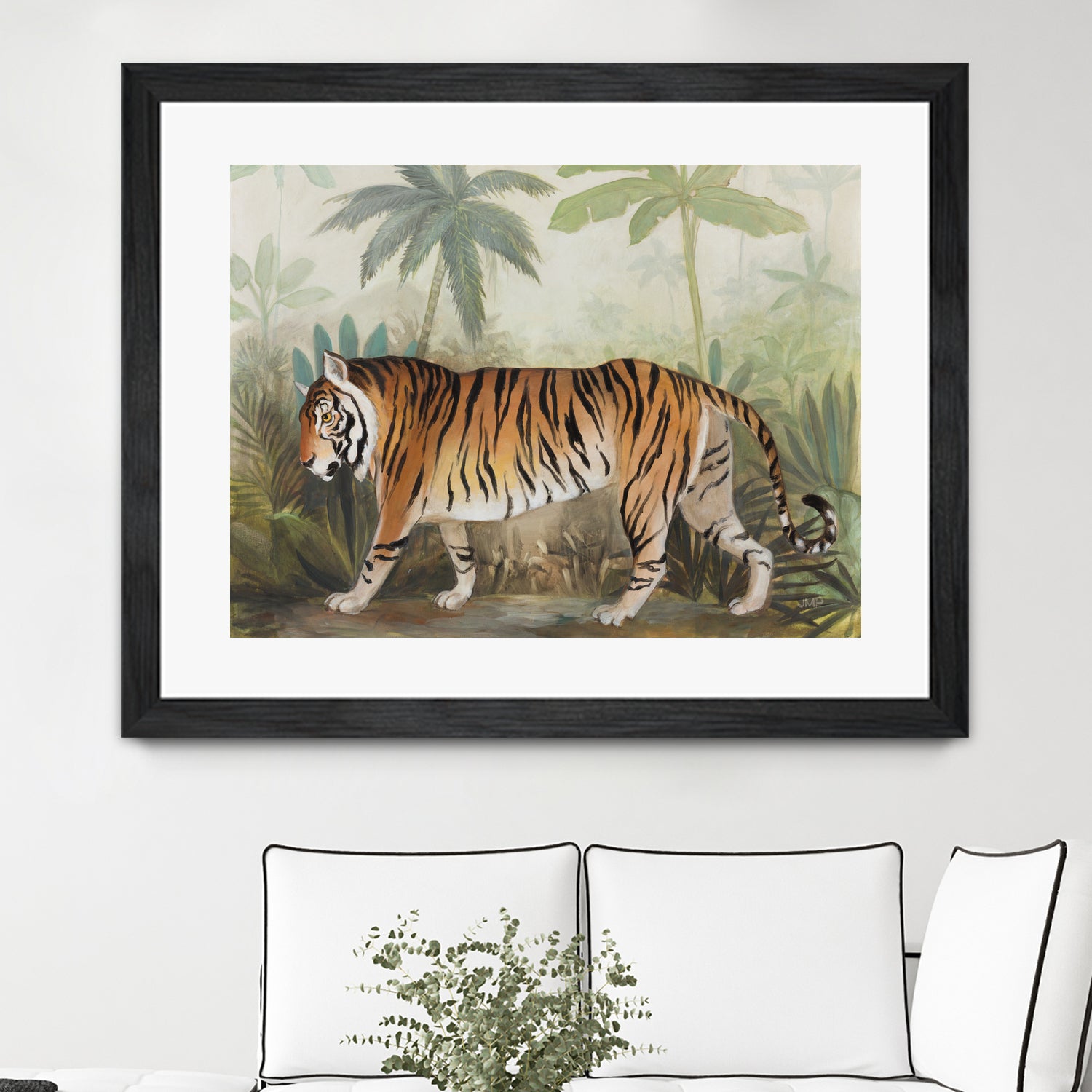 Prowl II by Julia Purinton on GIANT ART - beige