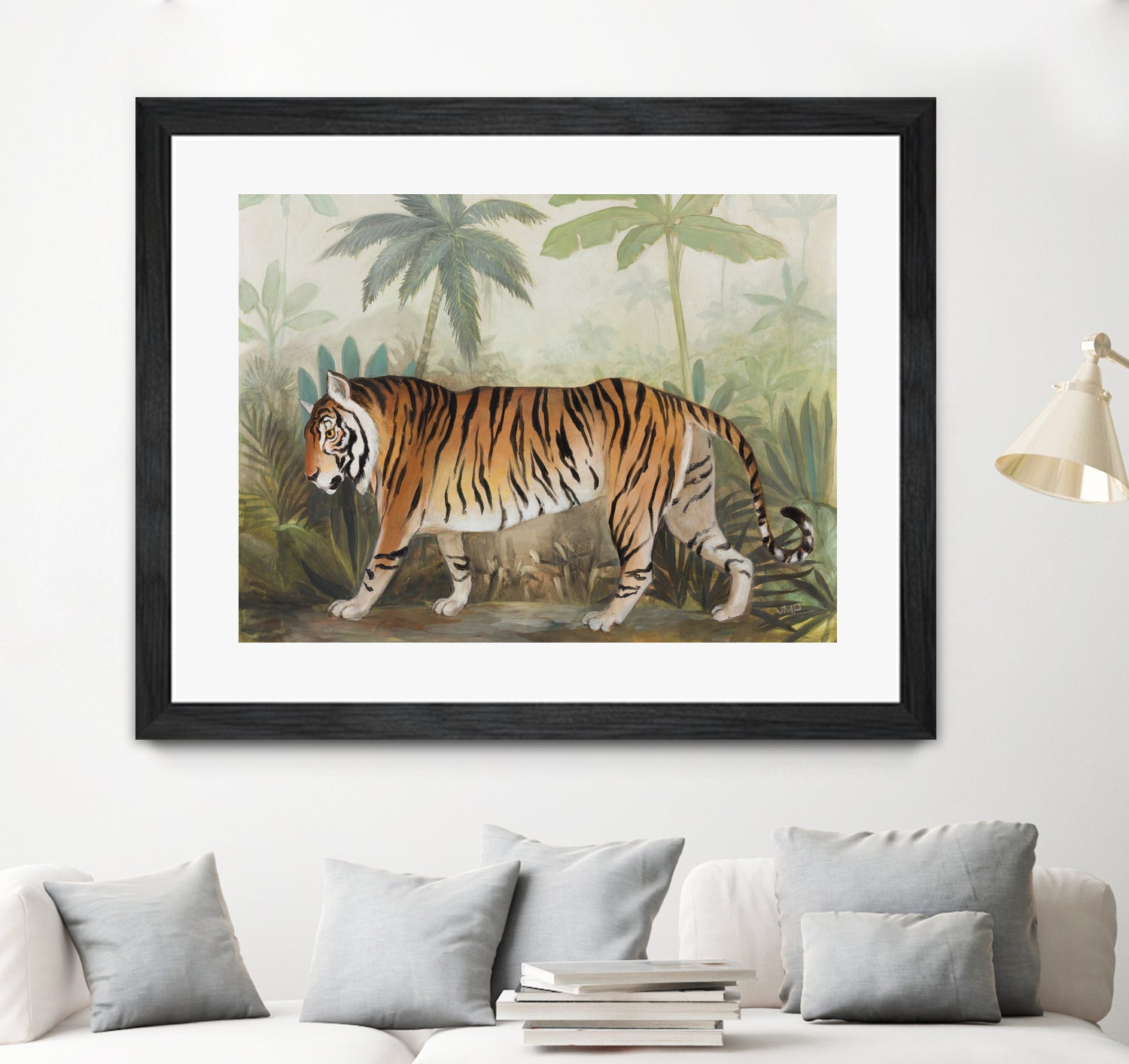 Prowl II by Julia Purinton on GIANT ART - beige