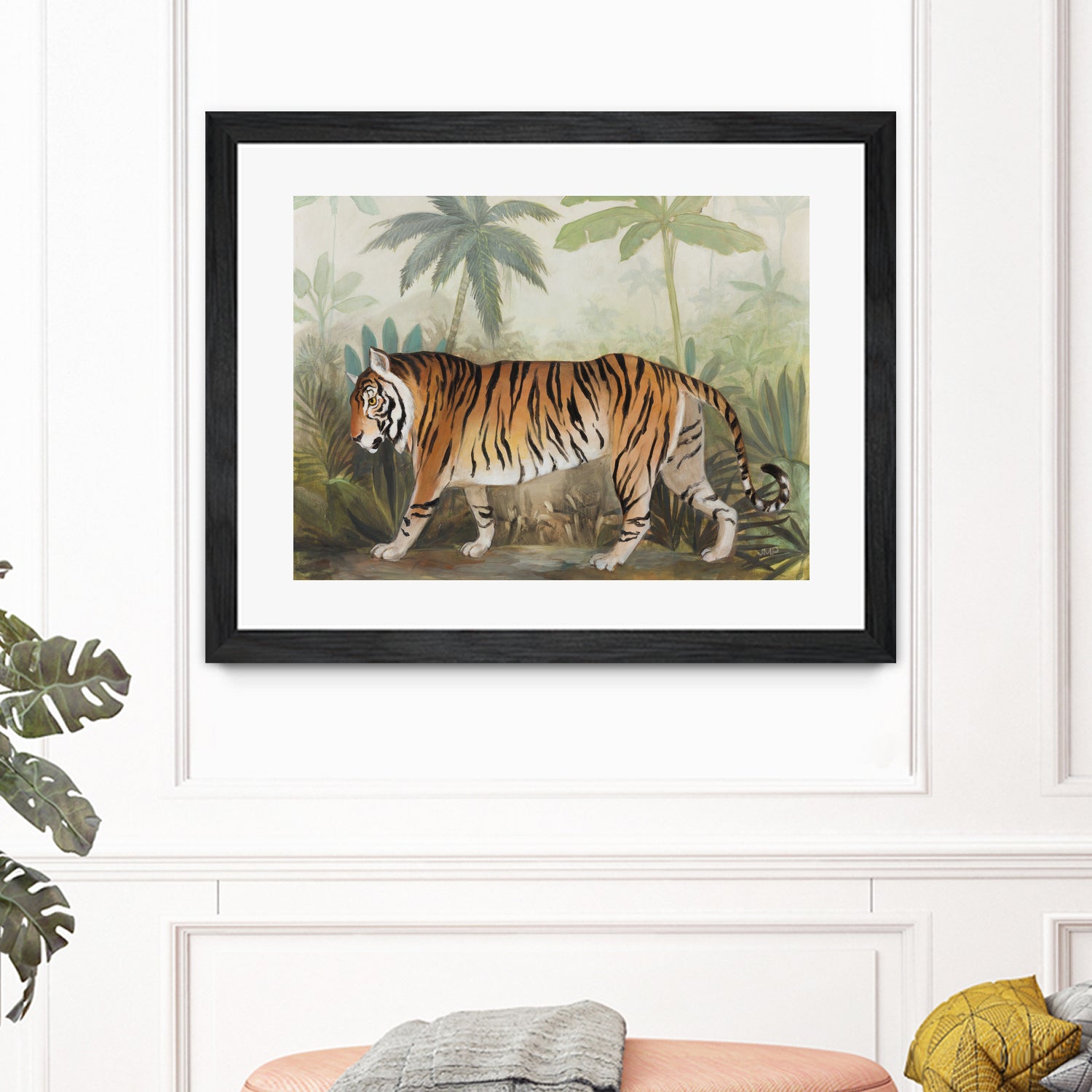 Prowl II by Julia Purinton on GIANT ART - beige