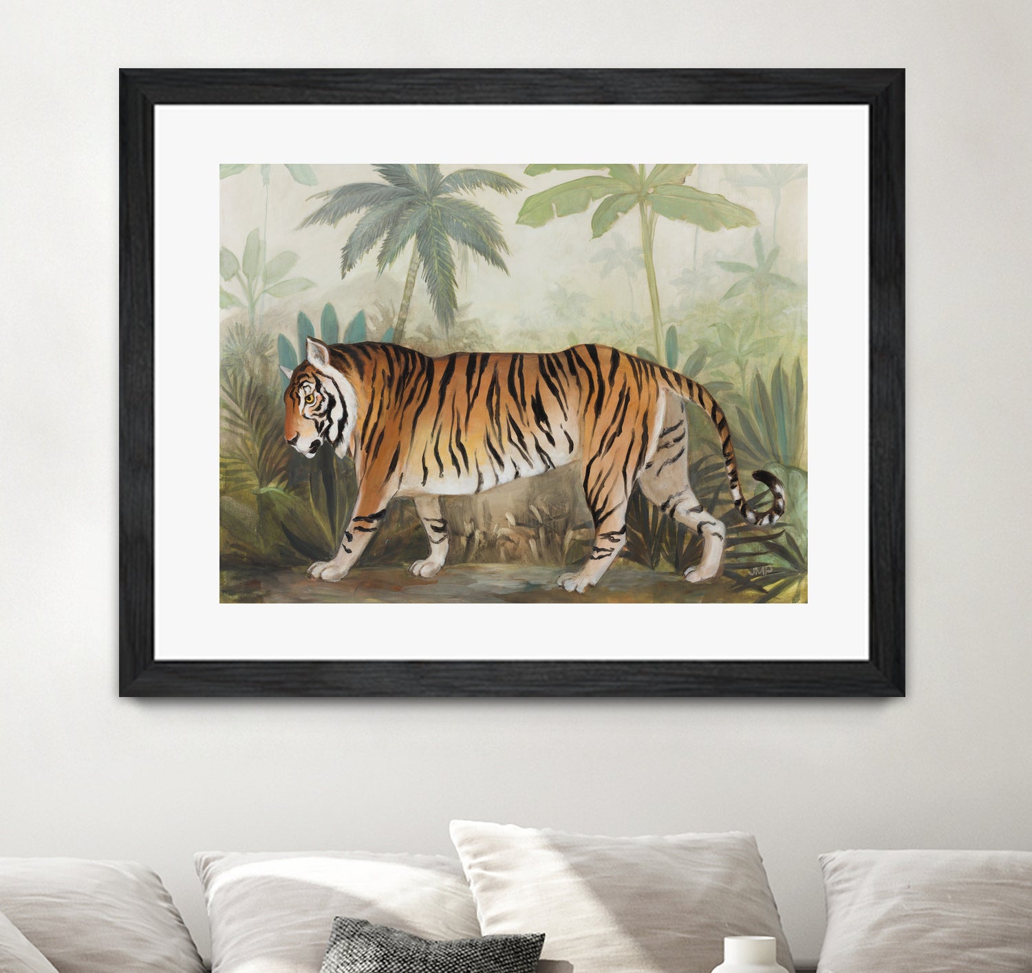 Prowl II by Julia Purinton on GIANT ART - beige