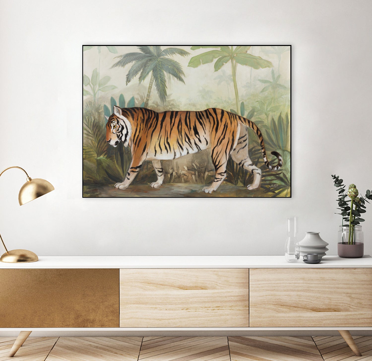 Prowl II by Julia Purinton on GIANT ART - beige