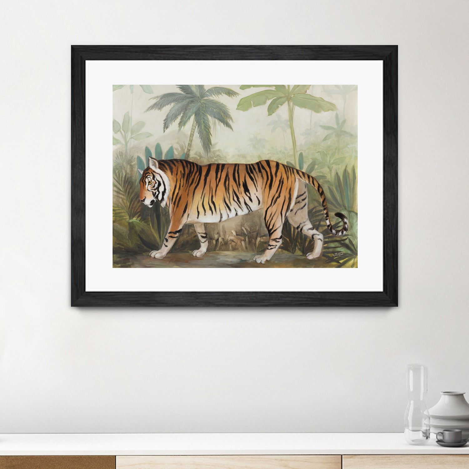 Prowl II by Julia Purinton on GIANT ART - beige